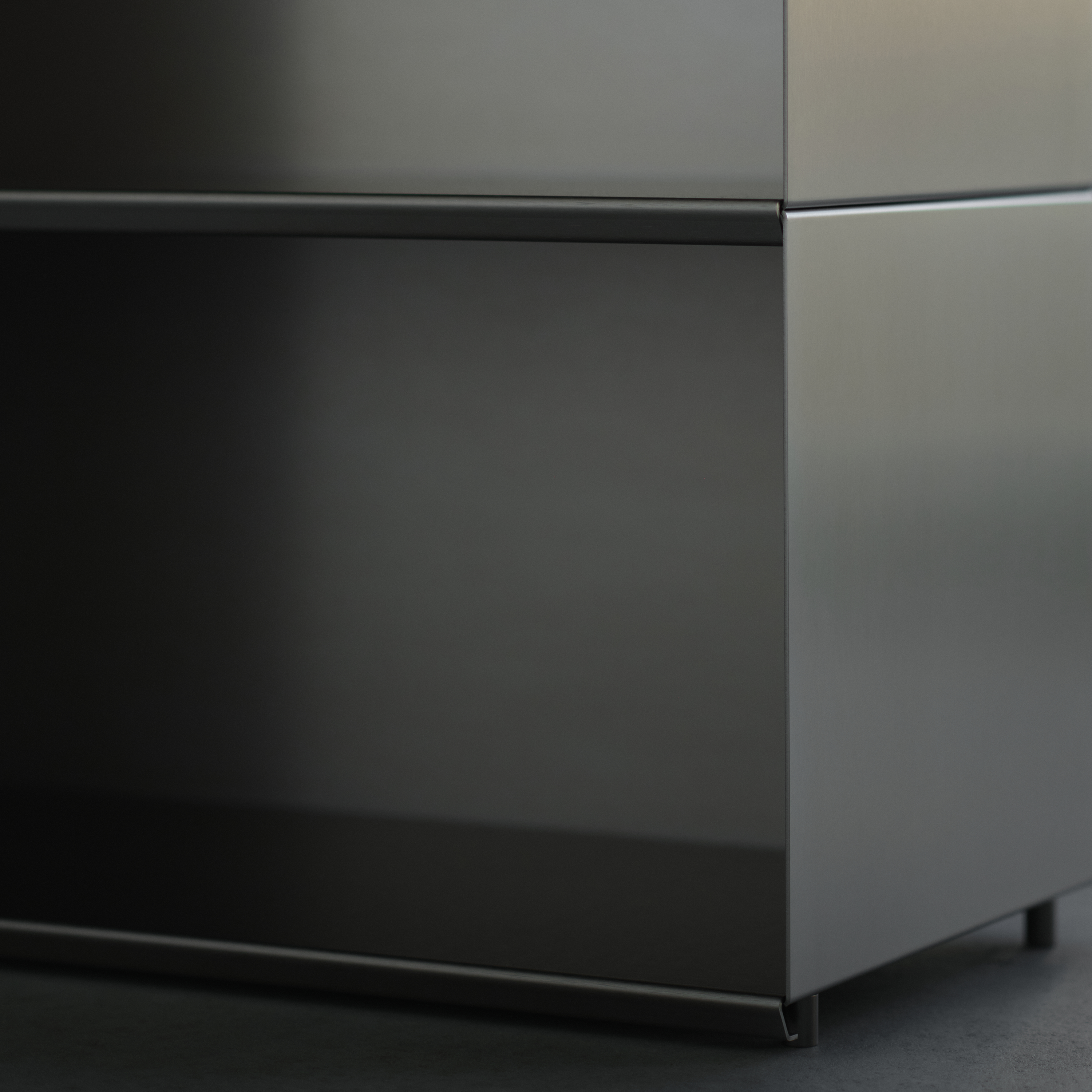 Close-up of a M85 modular cabinet 